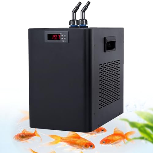 Aquarium Kühler Wasser 42 Gallonen, Hydrokultur, 1/10 PS, Kaltwassersatz, 160 l, für Aquarien, Korallenriffe, mit leistungsstarker Zirkulationsfunktion, konstante Temperatur Aquarium Kühler Wasser 42 Gallonen, Hydrokultur, 1/10 PS, Kaltwassersatz, 160 l, für Aquarien, Korallenriffe, mit leistungsstarker Zirkulationsfunktion, konstante Temperatur von Generic