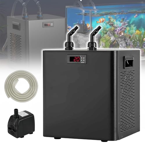 Aquarium Kühler Wasser Kühlung, einstellbare Heizung, 160 l/300 l/500 l, Meeresfrüchte-Anbau für Süß-/Salzfische, 500 l/132 Gal Aquarium Kühler Wasser Kühlung, einstellbare Heizung, 160 l/300 l/500 l, Meeresfrüchte-Anbau für Süß-/Salzfische, 500 l/132 Gal von Generic