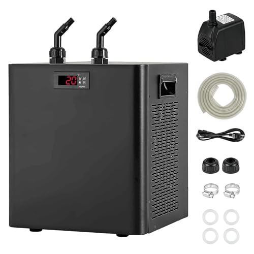 Aquarium Kühler Wasser Kühlung, einstellbare Heizung, 160 l/42 Gal, 300 l/79 Gal, 500 l/132 Gal, für Eisbad, Meeresfrüchte-Anbau für Süß-/Salzfische, 500 l/132 Gal Aquarium Kühler Wasser Kühlung, einstellbare Heizung, 160 l/42 Gal, 300 l/79 Gal, 500 l/132 Gal, für Eisbad, Meeresfrüchte-Anbau für Süß-/Salzfische, 500 l/132 Gal von Generic