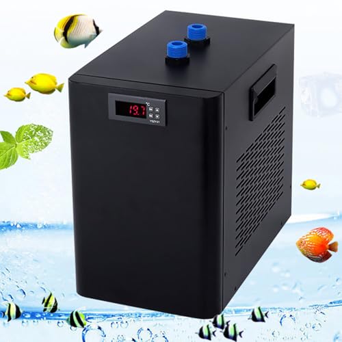 Aquarium Kühler Wasser Reservoir, Kühlung, einstellbar, Hydrokultur, 160 l/300 l/500 l für Hydrokultur-System, mit leisem Design-Kompressor, Eisbadmaschine für Hydrokultur, 160 l Aquarium Kühler Wasser Reservoir, Kühlung, einstellbar, Hydrokultur, 160 l/300 l/500 l für Hydrokultur-System, mit leisem Design-Kompressor, Eisbadmaschine für Hydrokultur, 160 l von Generic