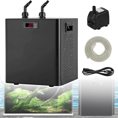 Aquarium Kühler Wasser Reservoir, Kühlung, einstellbare Heizung, 160 l/300 l/500 l, 1/10 PS, 1/3 PS, 1/2 PS, für den Meeresfrüchteanbau,500L/132Gal Aquarium Kühler Wasser Reservoir, Kühlung, einstellbare Heizung, 160 l/300 l/500 l, 1/10 PS, 1/3 PS, 1/2 PS, für den Meeresfrüchteanbau,500L/132Gal von Generic