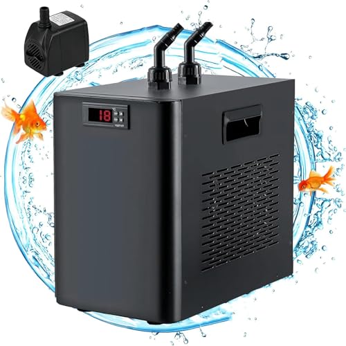 Aquarium Kühler Wasser Reservoir, Kühlung, einstellbare Heizung, 42 Gal/79 Gal/132 Gal, für Kaltwasser, für & Hydrokultur, 160L/42Gal Aquarium Kühler Wasser Reservoir, Kühlung, einstellbare Heizung, 42 Gal/79 Gal/132 Gal, für Kaltwasser, für & Hydrokultur, 160L/42Gal von Generic