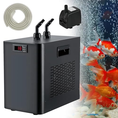 Aquarium Kühler Wasser Reservoir, Kühlung, einstellbare Heizung, 42 Gal/79 Gal/132 Gal, leise, für den Meeresfrüchteanbau, 160L/42Gal Aquarium Kühler Wasser Reservoir, Kühlung, einstellbare Heizung, 42 Gal/79 Gal/132 Gal, leise, für den Meeresfrüchteanbau, 160L/42Gal von Generic