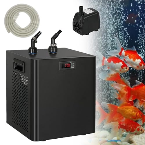 Aquarium Kühler Wasser Reservoir, Kühlung, einstellbare Heizung, 42 Gal/79 Gal/132 Gal, leise, für den Meeresfrüchteanbau, 300L/79Gal Aquarium Kühler Wasser Reservoir, Kühlung, einstellbare Heizung, 42 Gal/79 Gal/132 Gal, leise, für den Meeresfrüchteanbau, 300L/79Gal von Generic