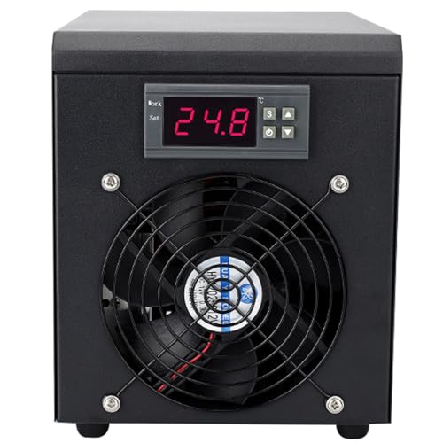 Aquarium Kühler Wasser Reservoir-Kühlung, einstellbare Hydrokultur für – 60 l/160 l/300 l, Kompressorkühlung für Hydrokultur-System, Korallenriff- 300 l/79 Gallonen Aquarium Kühler Wasser Reservoir-Kühlung, einstellbare Hydrokultur für – 60 l/160 l/300 l, Kompressorkühlung für Hydrokultur-System, Korallenriff- 300 l/79 Gallonen von Generic