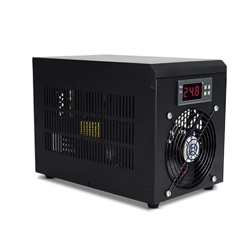 Aquarium Kühler WasserKühlung Einstellbar 16GAL 60L Heizung Garnelenzucht Aquakultur Leise für Zuhause mit Pumpe und Rohr,Heaterand Aquarium Kühler WasserKühlung Einstellbar 16GAL 60L Heizung Garnelenzucht Aquakultur Leise für Zuhause mit Pumpe und Rohr,Heaterand von Generic