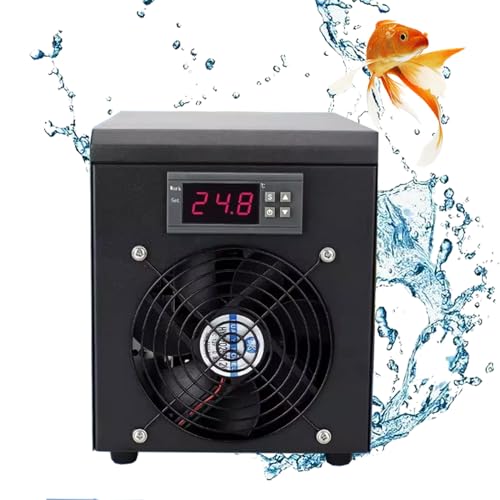 Aquarium-Kühler Wasserkühler Kühler Kleine Kühlmaschine Fischtankkühler Heizung 60L Tragbarer elektrischer Kühler Fischgarnelen Aquakultur-Kühlgerät Aquarium-Kühler Wasserkühler Kühler Kleine Kühlmaschine Fischtankkühler Heizung 60L Tragbarer elektrischer Kühler Fischgarnelen Aquakultur-Kühlgerät von Generic