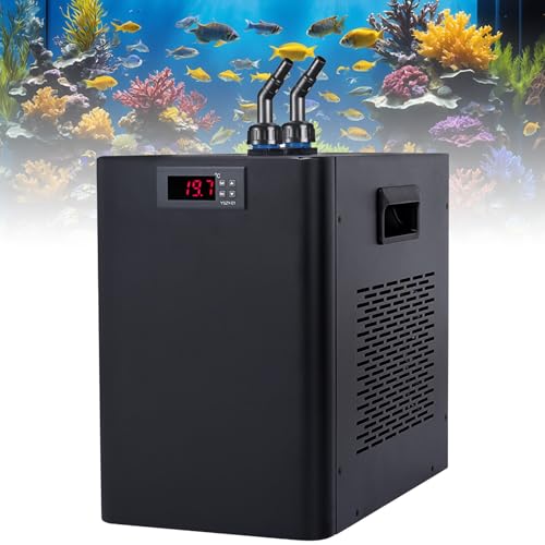 Aquarium-Kühler Wasserkühler Kühler-für Hydrokulturen, 160 l/300 l/500 l, leise, für Kaltwassertauchgang, leiser Kühlkompressor für Hydrokulturkorallen, 300 l/79 Gallonen Aquarium-Kühler Wasserkühler Kühler-für Hydrokulturen, 160 l/300 l/500 l, leise, für Kaltwassertauchgang, leiser Kühlkompressor für Hydrokulturkorallen, 300 l/79 Gallonen von Generic