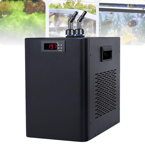 Aquarium-Kühler Wasserkühler Wasser Kühlung, einstellbar, 160 l/42 gal, Marine-Maschine, geeignet für Riffkorallen-Garnelenpflanzen Aquarium-Kühler Wasserkühler Wasser Kühlung, einstellbar, 160 l/42 gal, Marine-Maschine, geeignet für Riffkorallen-Garnelenpflanzen von Generic