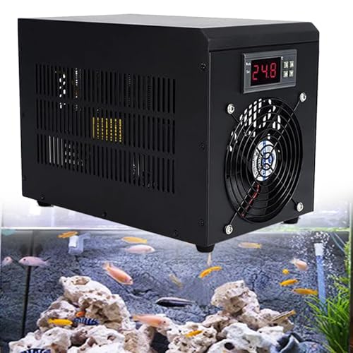 Aquarium-Kühler Wasserkühler Wasser elektronisch, 60 l/160 l/300 l, Fischtank-Einheit, Digitale Fischkühlungs- und Heizmaschine mit Pumpe/Schlauch, für Hydrokultur, Korallenriff, Süß- und Me Aquarium-Kühler Wasserkühler Wasser elektronisch, 60 l/160 l/300 l, Fischtank-Einheit, Digitale Fischkühlungs- und Heizmaschine mit Pumpe/Schlauch, für Hydrokultur, Korallenriff, Süß- und Me von Generic