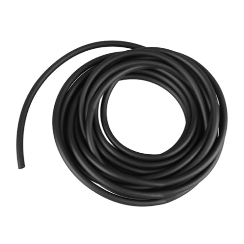 Aquarium-Luftpumpenschlauch, Flexibler, Langlebiger Sauerstoff-Effekt, Aquarium-Luftpumpenschlauch, Professionelles Silikon für Aquarium-Luftpumpen-Zubehör (Black) von Generic