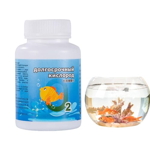 Aquarium-Wasseraufbereiter-Tabletten, Sauerstofftabletten, langfristige Sauerstoffpartikel, Sauerstofftabletten, Nährstoffe für Aquarien und Aquarien Aquarium-Wasseraufbereiter-Tabletten, Sauerstofftabletten, langfristige Sauerstoffpartikel, Sauerstofftabletten, Nährstoffe für Aquarien und Aquarien von Generic