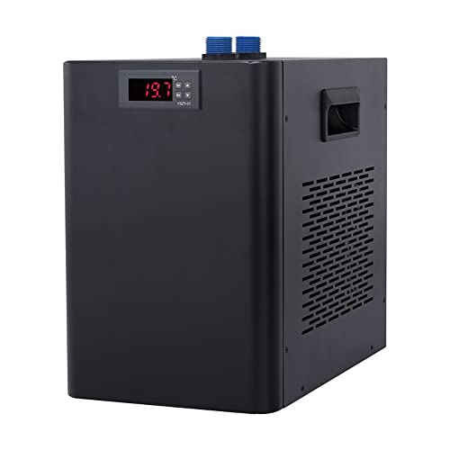 Aquarium Wasserkühler Chiller Reservoir Wasserkühlung Einstellbarer Kühler Kühler 500L Kühler und Heizung für Salzwasser/Süßwasserhydrokultur, Korallenkristallgarnelen Aquarium Wasserkühler Chiller Reservoir Wasserkühlung Einstellbarer Kühler Kühler 500L Kühler und Heizung für Salzwasser/Süßwasserhydrokultur, Korallenkristallgarnelen von Generic