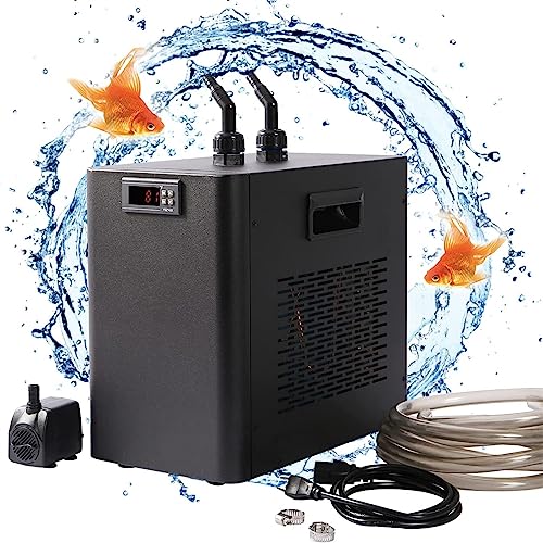 Aquarium Wasserkühler Chiller Wasserkühlung Einstellbarer Kühler Kühler 160L 300L 500L Marine Maschine Geeignet für Riffkorallengarnelenpflanzen,160L Aquarium Wasserkühler Chiller Wasserkühlung Einstellbarer Kühler Kühler 160L 300L 500L Marine Maschine Geeignet für Riffkorallengarnelenpflanzen,160L von Generic