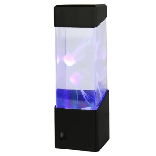 Aquarium mit LED-Quallen, virtueller Haustierfisch mit 7 Farb-Illusionen, tolles Geschenk für lange Entfernungen, interaktive Heimdekoration Aquarium mit LED-Quallen, virtueller Haustierfisch mit 7 Farb-Illusionen, tolles Geschenk für lange Entfernungen, interaktive Heimdekoration von Generic