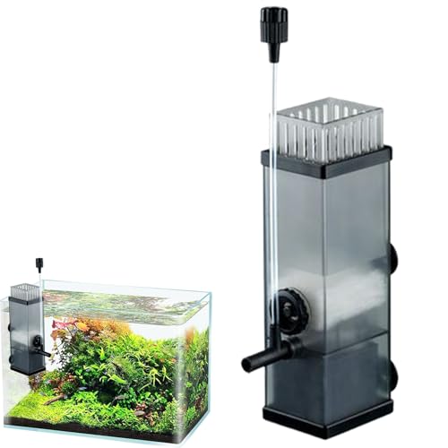 Aquariumskimmer, Skimmer von Fischtanks | Außenaquarienoberflächen angetrieben Wasserskimmer - Leiser Reiniger für Hausaufenthaltsgeschäfte von Generic
