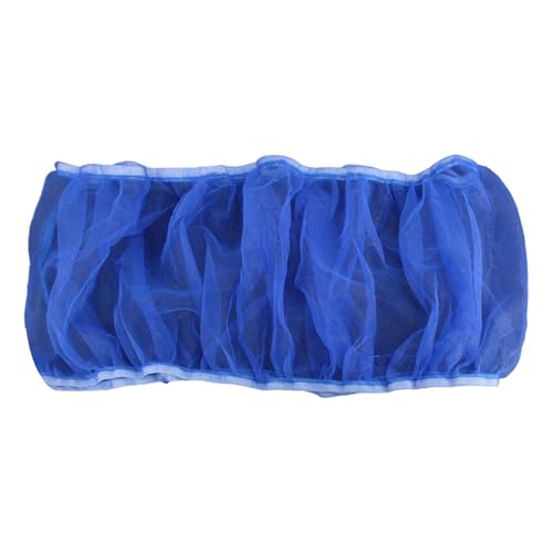 Atmungsaktive Mesh Vogelkäfig Abdeckung Kleine Größe Pet Supplies Für Vögel Papageien Reise Leichte Langlebig (Blue, 12X20X1CM) von Generic