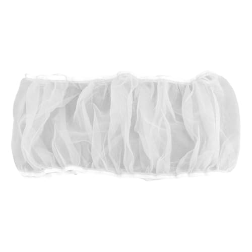 Atmungsaktive Mesh Vogelkäfig Abdeckung Kleine Größe Pet Supplies Für Vögel Papageien Reise Leichte Langlebig (White, 12X20X1CM) von Generic