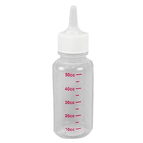 Aufzuchtflasche Katze,Baby Flaschen,Pflege-Flasche,Silikonflasche Welpenmilch für Hunde Katzenmilch Nursing Bottle Puppy Flasche Neugeborene Pet Welpen Katze Milch,Eichhörnchen, Hamster (A, A) von Generic