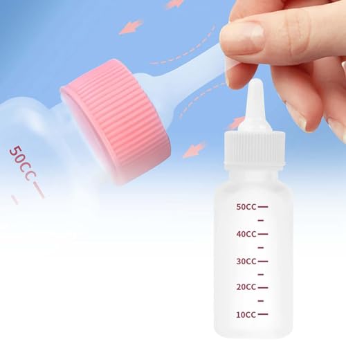 Aufzuchtflasche Katze,Baby Flaschen,Silikonflasche Welpenmilch für Hunde Katzenmilch Nursing Bottle Puppy Flasche Neugeborene Pet Welpen Katze Milch,Entwickelt für eine einfache Fütterung (A, 5x2x2) Aufzuchtflasche Katze,Baby Flaschen,Silikonflasche Welpenmilch für Hunde Katzenmilch Nursing Bottle Puppy Flasche Neugeborene Pet Welpen Katze Milch,Entwickelt für eine einfache Fütterung (A, 5x2x2) von Generic