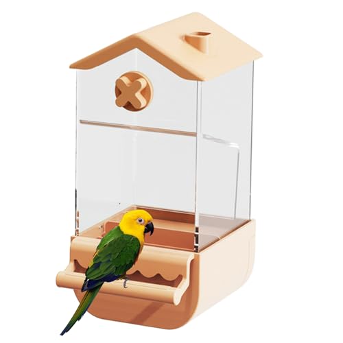 Automatische Vogelfutterstation Für Käfig - Vogelfutterspender,Spritzwassergeschützter Futterbehälter Für Nymphensittiche, Aras Und Unzertrennliche Mit Automatischer Füllung Automatische Vogelfutterstation Für Käfig - Vogelfutterspender,Spritzwassergeschützter Futterbehälter Für Nymphensittiche, Aras Und Unzertrennliche Mit Automatischer Füllung von Generic