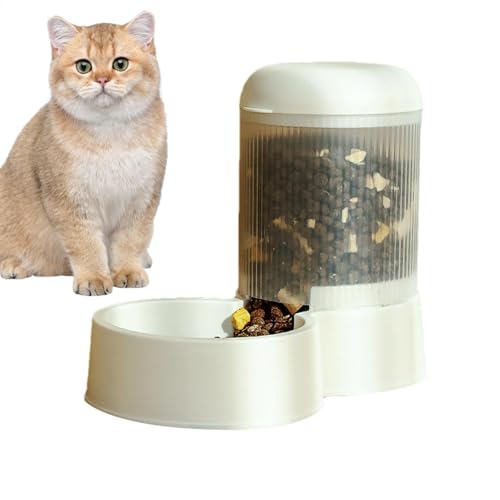 Automatischer Futterspender für Katzen, Trockenfutter, große Kapazität, abnehmbarer Hundenapf, waschbar, Haustiertränke, für den Innenbereich Automatischer Futterspender für Katzen, Trockenfutter, große Kapazität, abnehmbarer Hundenapf, waschbar, Haustiertränke, für den Innenbereich von Generic