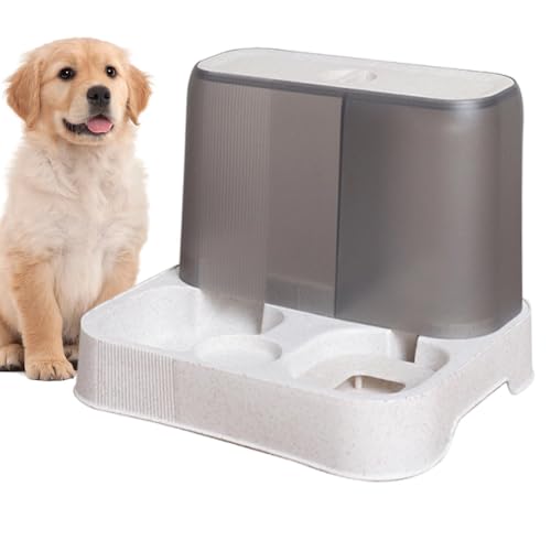 Automatischer Futterspender für Katzen – Katzenfutterspender Wasserspender Tierfutterspender Auto Hundefutterspender Große Kapazität Pet Feeder Haustierbedarf von Generic