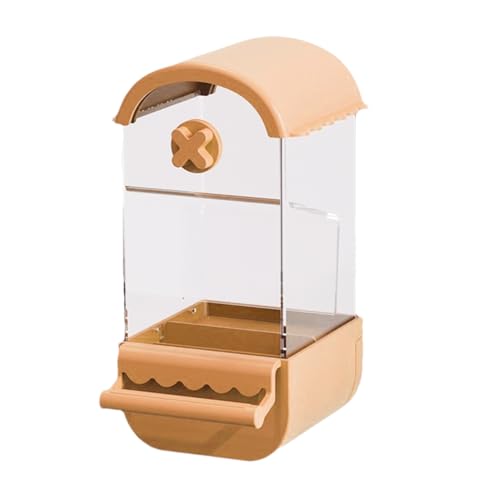 Automatischer Papageienfutter, transparenter Vogelkäfig -Feeder - Automatischer Vogel -Fütterungsspender | Raumsparendes Design für kleine Vögel wie, Sittiche und Kanaren, Bequeme Fu Automatischer Papageienfutter, transparenter Vogelkäfig -Feeder - Automatischer Vogel -Fütterungsspender | Raumsparendes Design für kleine Vögel wie, Sittiche und Kanaren, Bequeme Fu von Generic