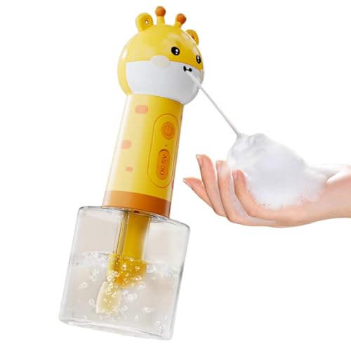 Automatischer Seifenspender für Hunde, Schaum für Haustier-Shampoo | Shampoo-Maschine für Hunde | Elektrischer Shampoo-Sprüher für Hunde mit traspar-Flaschen-Design von Generic