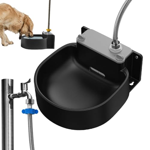 Automatischer Trinkwassernapf für Tiere – Wasserspender mit Schwimmventil | Große Hundewasserschüssel für Geflügel, Vieh, Outdoor, Nutzung, Bauernhoftiere, automatische Bewässerungsschüssel Automatischer Trinkwassernapf für Tiere – Wasserspender mit Schwimmventil | Große Hundewasserschüssel für Geflügel, Vieh, Outdoor, Nutzung, Bauernhoftiere, automatische Bewässerungsschüssel von Generic