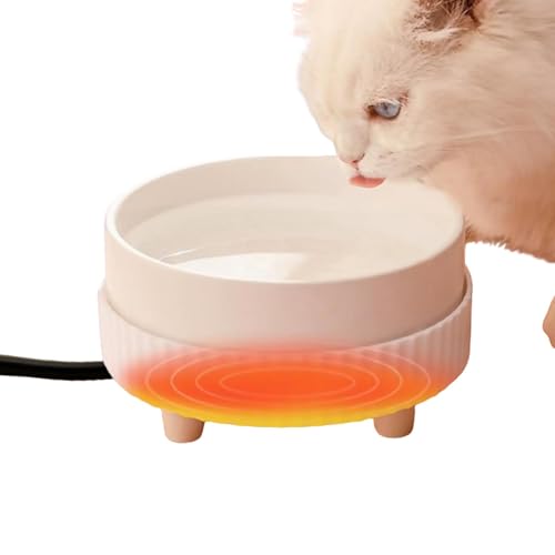 Beheizter Katzennapf – wiederaufladbarer USB-Heiznapf für Haustiere, leiser Haustier-Wassernapf-Heizer, Tiertrinknapf, Haustier-Wasserspender für Kätzchen, Welpen Beheizter Katzennapf – wiederaufladbarer USB-Heiznapf für Haustiere, leiser Haustier-Wassernapf-Heizer, Tiertrinknapf, Haustier-Wasserspender für Kätzchen, Welpen von Generic