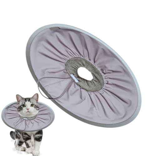 Bequemer Kätzchenkegel, weicher Katzenkegel - Bequemes elisabethanisches Haustierhalsband - Verstellbares Katzenhalsband zur Verhinderung des Leckens von Wunden, leichtes Katzenkegelhalsband, weich fü Bequemer Kätzchenkegel, weicher Katzenkegel - Bequemes elisabethanisches Haustierhalsband - Verstellbares Katzenhalsband zur Verhinderung des Leckens von Wunden, leichtes Katzenkegelhalsband, weich fü von Generic