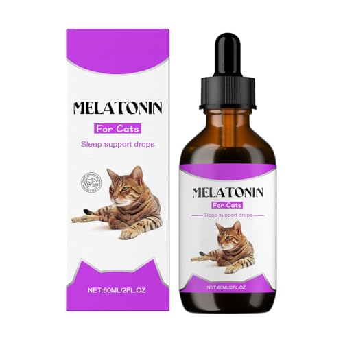 Beruhigend Für Katzen, 60ml Nahrungsergänzungsmittel Tropfen, Beruhigungshilfe Bei Autofahrt Gewitter Trennung Neue Umgebung Fellpfange Lauter Haushalt Tierarztbesuche Beruhigend Für Katzen, 60ml Nahrungsergänzungsmittel Tropfen, Beruhigungshilfe Bei Autofahrt Gewitter Trennung Neue Umgebung Fellpfange Lauter Haushalt Tierarztbesuche von Generic