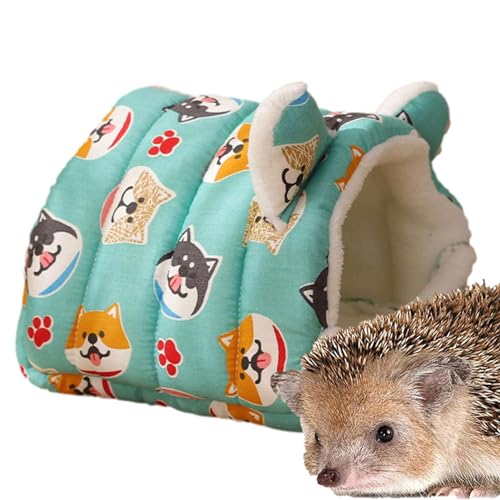 Bett für Meerschweinchen, Schlafnest für Hamster | Höhle für Hamster | weiches Baumwollnest für Hamster, warmes Nest für Haustiere, Winterhaus von Generic