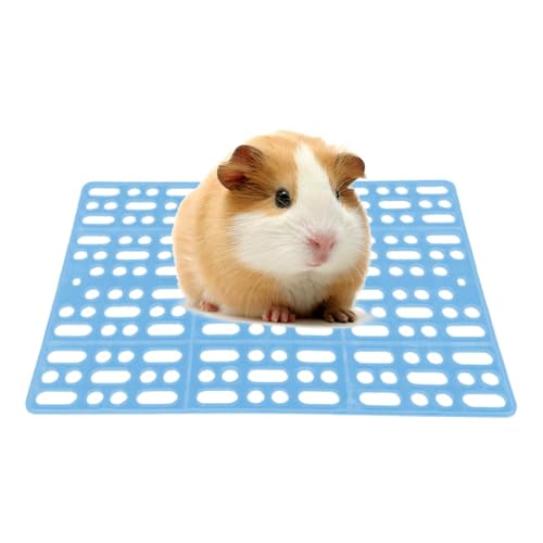 Boden Fußpolster, Haustier -Bodenmatten - Nicht -Slip -Matten für Boden - Bunte Hamster Polsterung für Boden, Chinchillas Füße Pad für kleines Tier von Generic