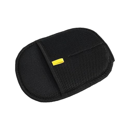 Bürstenhandschuhe zur Tierhaarentfernung – von Kleidung, Möbeln, Autositzen, Bettwäsche und Polstern – Wiederverwendbarer Fusselhaarentferner für Zuhause, Autoinnenräume und (Black, 24X18cm) von Generic