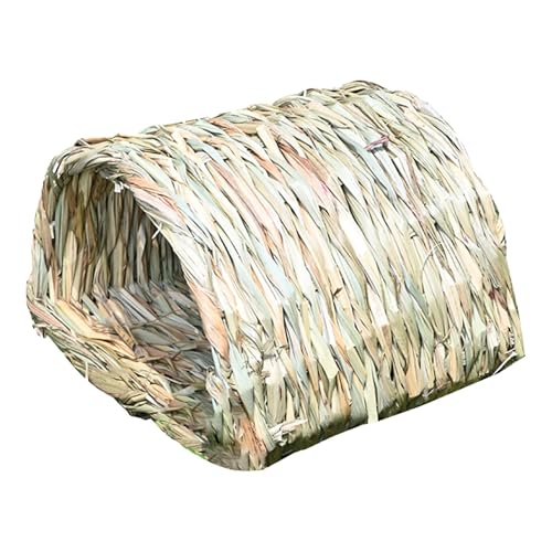 Bunny House – Versteckter Kaninchenstall für Tiere – geräumiger Heutunnel, Kauspielzeug aus Schilf, Haustierbedarf für drinnen und draußen Bunny House – Versteckter Kaninchenstall für Tiere – geräumiger Heutunnel, Kauspielzeug aus Schilf, Haustierbedarf für drinnen und draußen von Generic