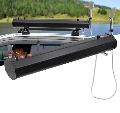 Campingdusche Camping Dusche Tragbare mit Druckwassertank für Duschen im Freien, Handbrause, 18 l, 20 l, 30 l optional, für Fahrzeuge, LKW, SUV, Limousine, Wohnmobil, 18 l Campingdusche Camping Dusche Tragbare mit Druckwassertank für Duschen im Freien, Handbrause, 18 l, 20 l, 30 l optional, für Fahrzeuge, LKW, SUV, Limousine, Wohnmobil, 18 l von Generic
