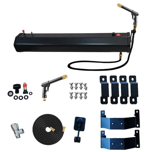 Campingdusche Camping Dusche Tragbare selbstdruckbeaufschlagter Wassertank für Duschen, 30 l, mit Hochdruck-Sprühpistole, Solaranlage zur Dachgepäckträgermontage, zur Lagerung von Outdoor-Ak Campingdusche Camping Dusche Tragbare selbstdruckbeaufschlagter Wassertank für Duschen, 30 l, mit Hochdruck-Sprühpistole, Solaranlage zur Dachgepäckträgermontage, zur Lagerung von Outdoor-Ak von Generic