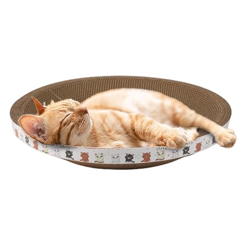 Cat Scratch Box aus Wellpappe, Kratzbaum für Katzen aus Karton | Cat Scratch Toys for Griding Claws, Schutz von Möbeln zum Schutz von Sofa, Boden, Vorhängen, Matratze Cat Scratch Box aus Wellpappe, Kratzbaum für Katzen aus Karton | Cat Scratch Toys for Griding Claws, Schutz von Möbeln zum Schutz von Sofa, Boden, Vorhängen, Matratze von Generic