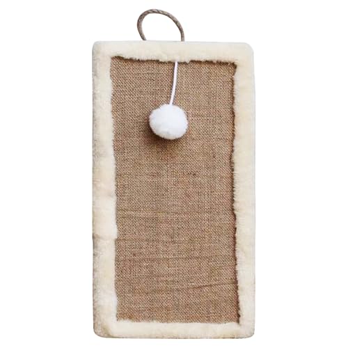 Cat Scratching Mat,Für Katzen | Möbelschützer Interaktives Aufhängbares Spielzeug Mit Ball | Für Couch Wohnzimmer Boden Küche Haus Indoor Spiel von Generic