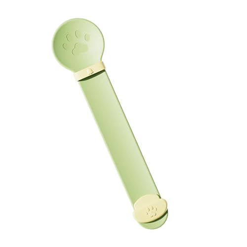 Cat Treat Spoon | Katzensnack flüssig fließend, Saftlöffel für Lebensmittel, Snack-Bühne für Katzen leckbar, Katzen-Quetschfutter für Püree und Bisque für t von Generic