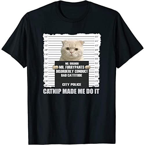 Catnip Made Me Do It Kitty Cat Dance Meow Cat Pet Animal T-Shirt, Crewneck Sweatshirt von Generic