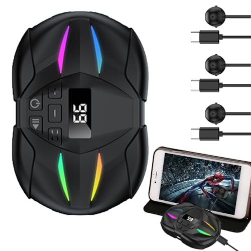 Clicker Auto Bildschirm - Programmierbares Tap-Gerät für Spiele, Live-Übertragungen und Aktivitätsautomatisierung | Einstellbarer Simulator für mobile Geräte, ideal für Le e Clicker Auto Bildschirm - Programmierbares Tap-Gerät für Spiele, Live-Übertragungen und Aktivitätsautomatisierung | Einstellbarer Simulator für mobile Geräte, ideal für Le e von Generic