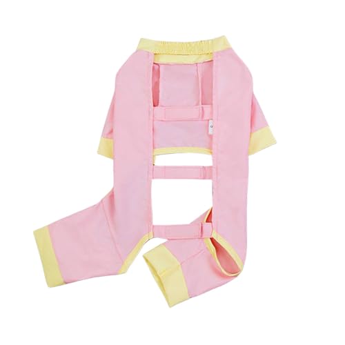 Coole Hundehose für kleine Hunde, weicher, rückenfreier Jumpsuit für Welpen, atmungsaktiv, für Yorkies, Chihuahuas, Sommerkleidung, Katzenkleidung Rmf773 (B, 20x30cm) von Generic