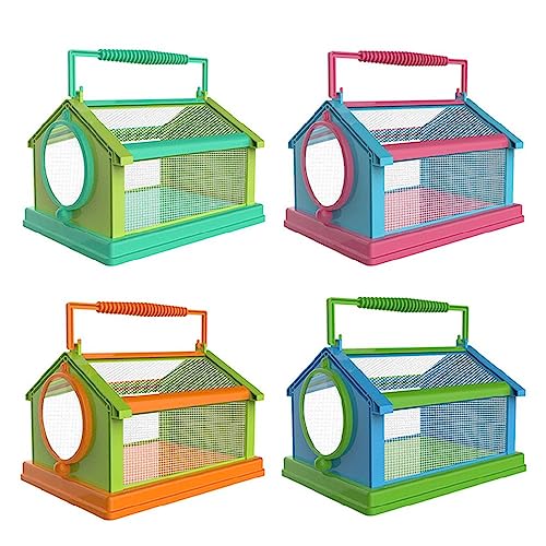 Critter Kunststoffkäfig mit Griff, einfach zu beobachten, für Schmetterling, der Vogelhäuser für Außenabstand sammelt von Generic