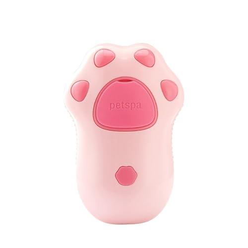 Dampfende Hundebürste, Dampfbürste für die Fellpflege, Massage, Haarentfernungsspray -Dampfbürste für Hunde/Katze QcA543 (Pink, One Size) von Generic