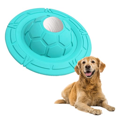 Dog Flying Discs Toy Degradable Rubber Indestructible Dog Disc Toys Interactive Dog Pool Toys for Aggressive Chewers Soft Flying Discs Dog Toy UFO-Shaped Outdoor Dog Chew Toy (Green) (Green) von Generic