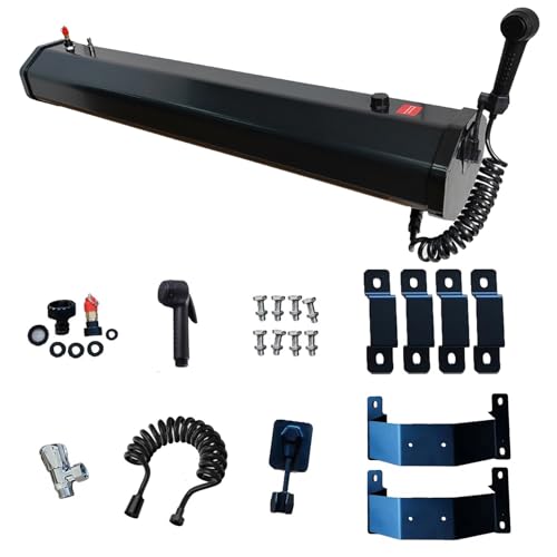 Druckwassertank für Campingdusche Selbst Campingduschen Dusche, tragbar mit Hochdruckpistolen-Sprühkopf, 18 l/20 l/30 l Straßendusche zur Dachgepäckträgermontage Druckwassertank für Campingdusche Selbst Campingduschen Dusche, tragbar mit Hochdruckpistolen-Sprühkopf, 18 l/20 l/30 l Straßendusche zur Dachgepäckträgermontage von Generic