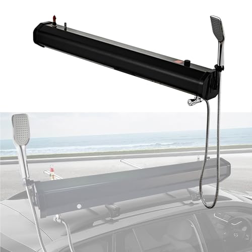 Druckwassertank für Campingdusche Solardusche für Camping auf der Straße, tragbares Fahrzeug 18 l/20 l/30 l für LKW, Geländefahrzeuge, Wohnmobile, SUV von Generic